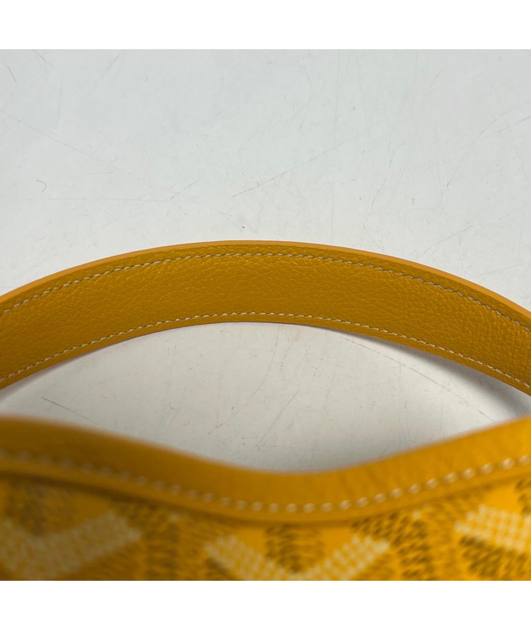 GOYARD Желтая сумка через плечо, фото 9