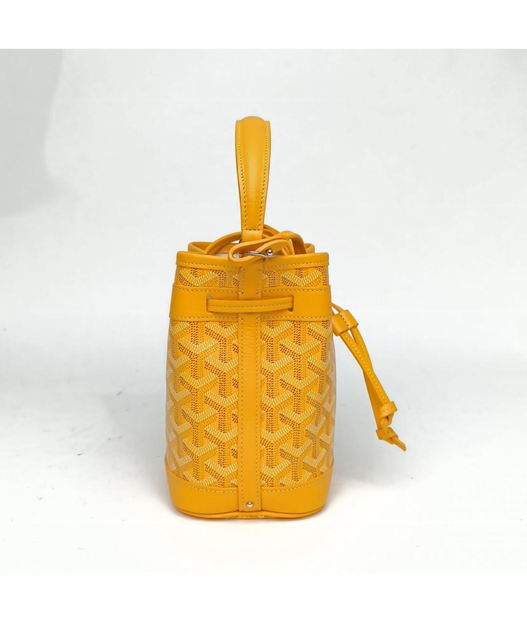 GOYARD Желтая сумка через плечо, фото 5