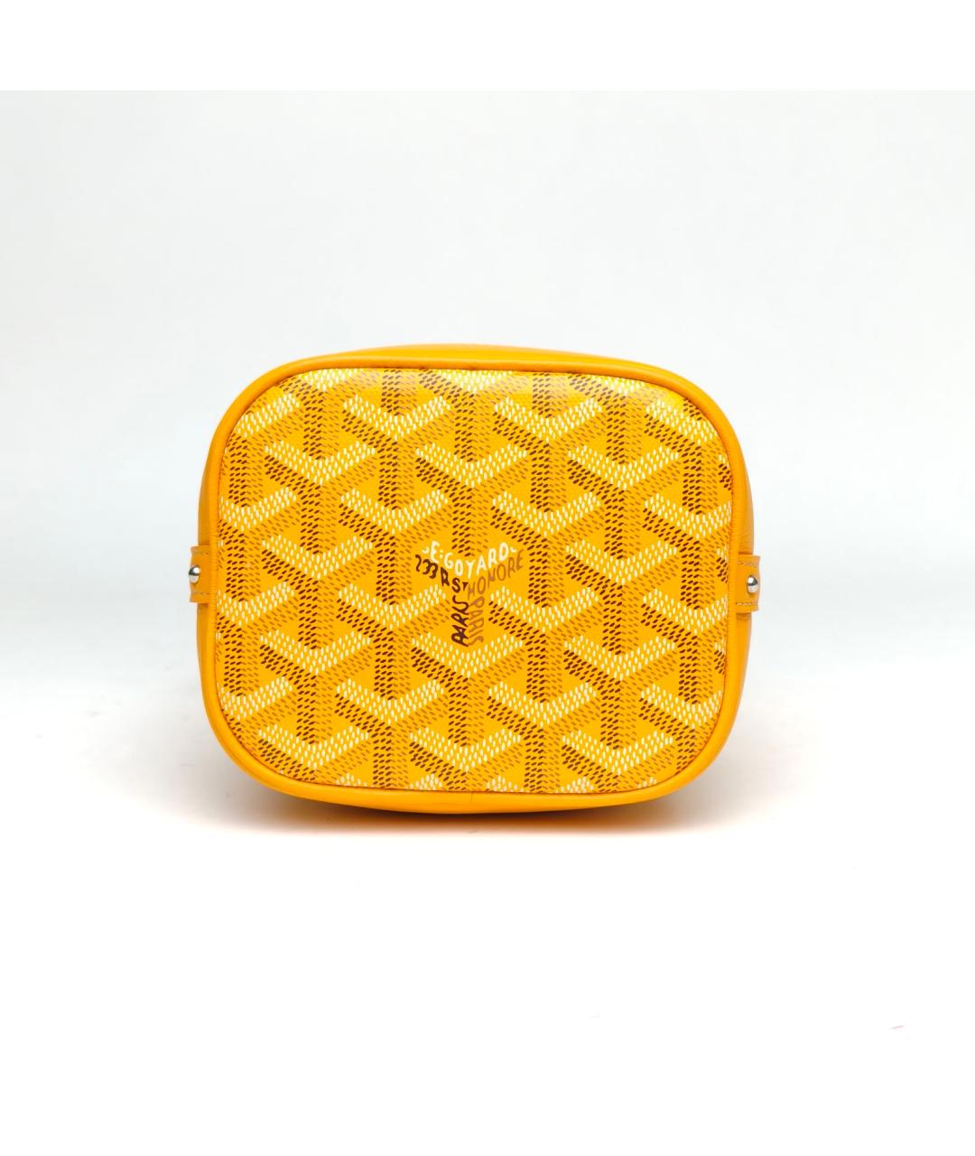 GOYARD Желтая сумка через плечо, фото 6