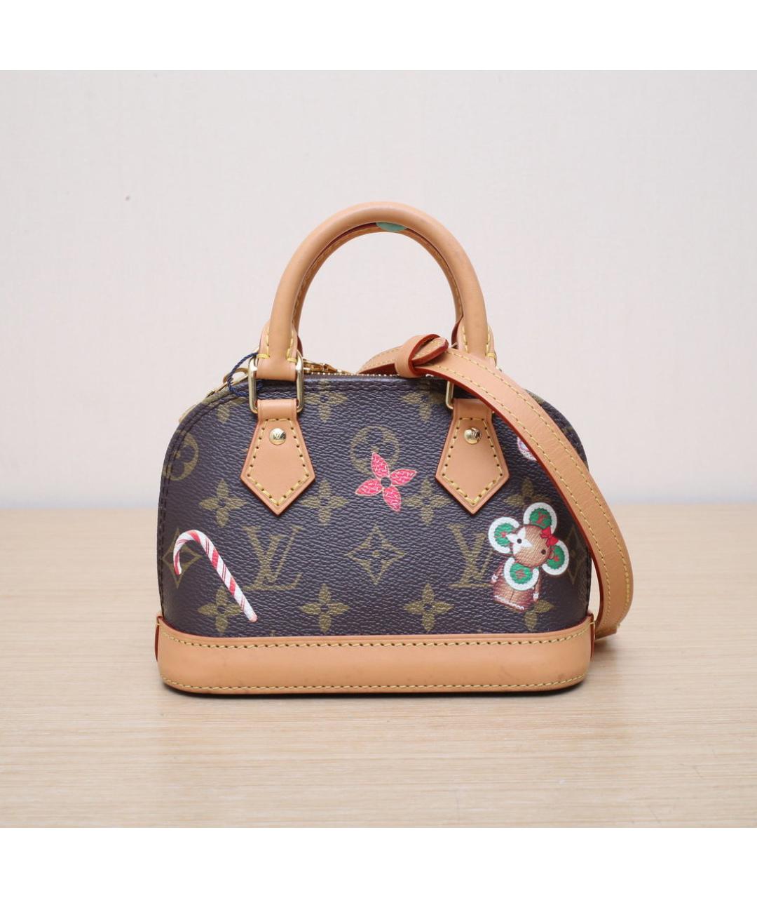 LOUIS VUITTON Коричневая сумка через плечо, фото 3