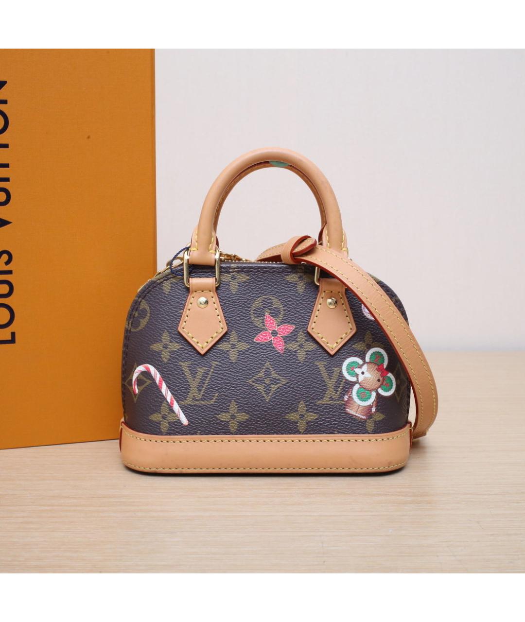 LOUIS VUITTON Коричневая сумка через плечо, фото 2