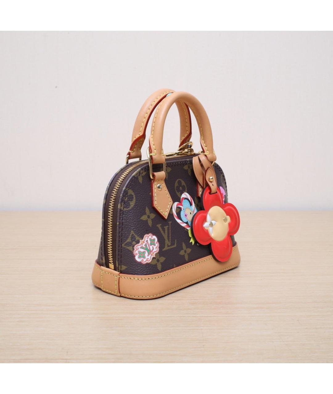 LOUIS VUITTON Коричневая сумка через плечо, фото 6