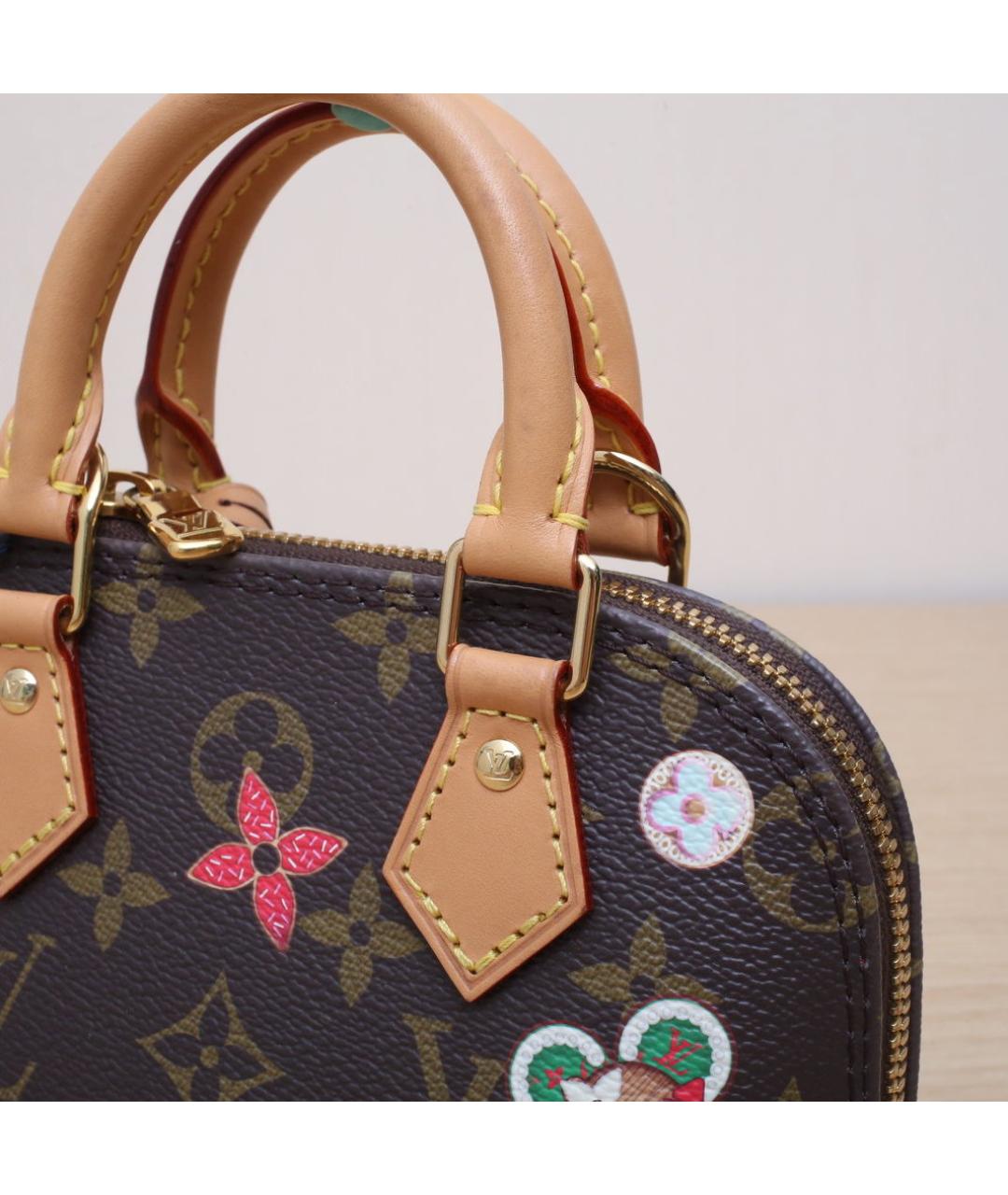 LOUIS VUITTON Коричневая сумка через плечо, фото 8