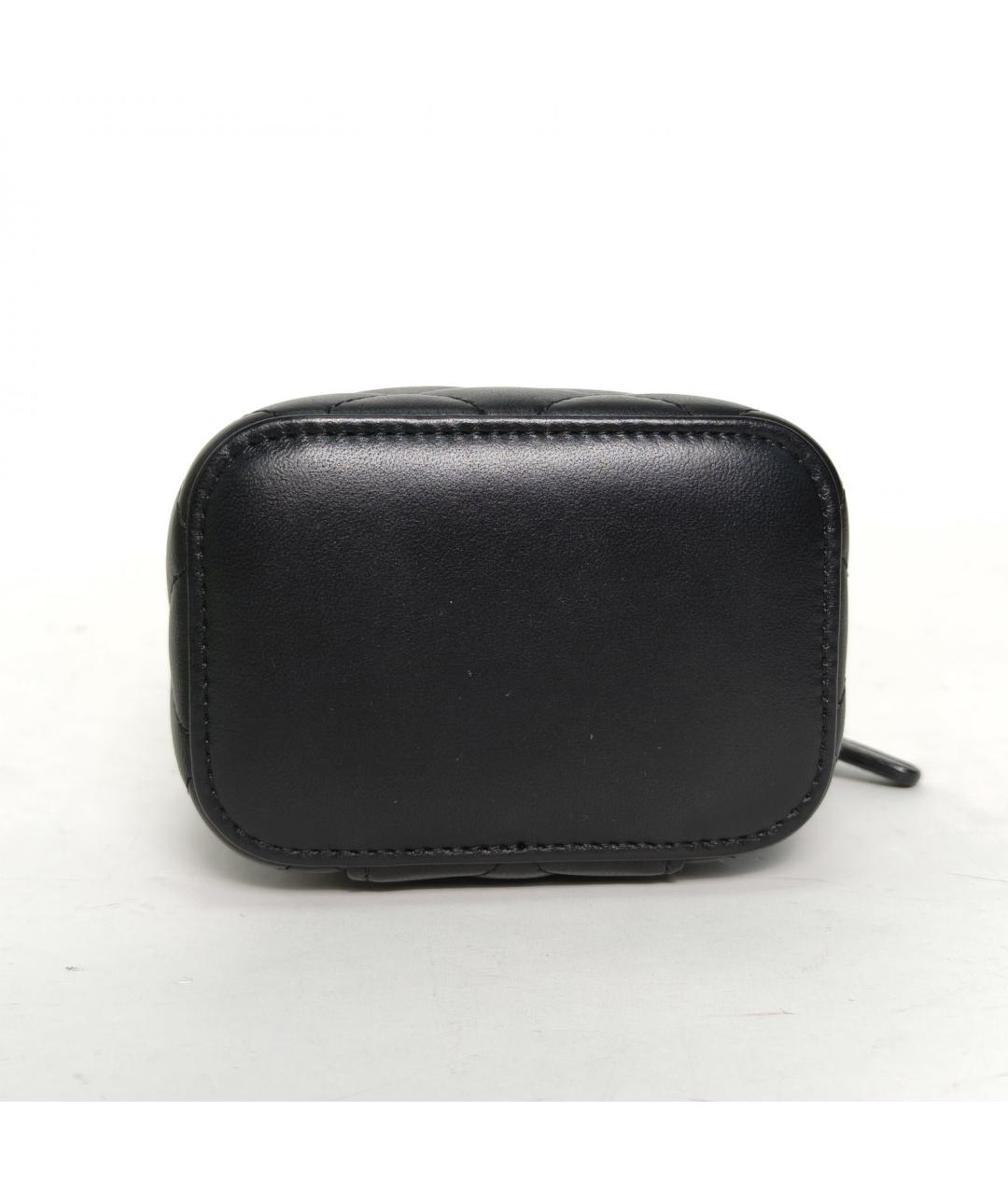 CHANEL Черная кожаная сумка через плечо, фото 6