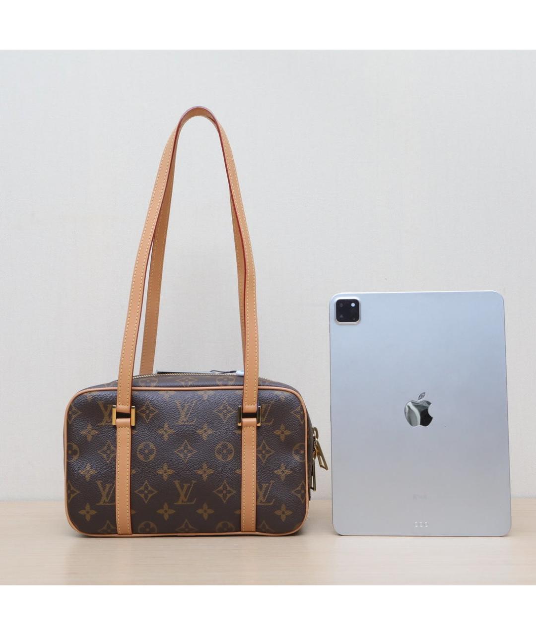 LOUIS VUITTON Коричневая сумка через плечо, фото 6