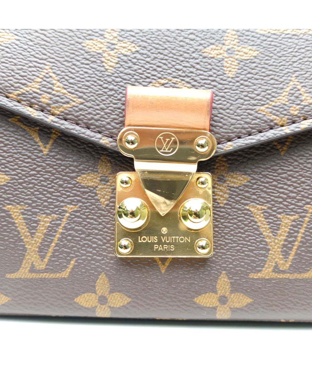 LOUIS VUITTON Коричневая сумка через плечо, фото 7