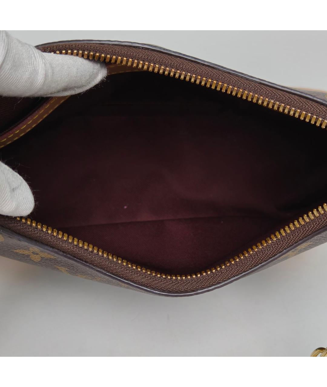 LOUIS VUITTON Коричневая сумка через плечо, фото 7