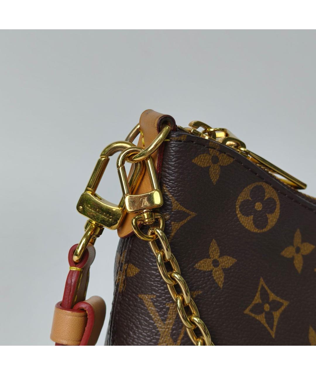 LOUIS VUITTON Коричневая сумка через плечо, фото 8