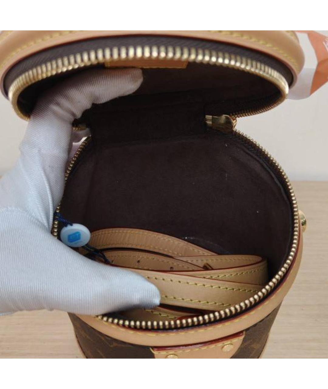 LOUIS VUITTON Коричневая сумка через плечо, фото 3