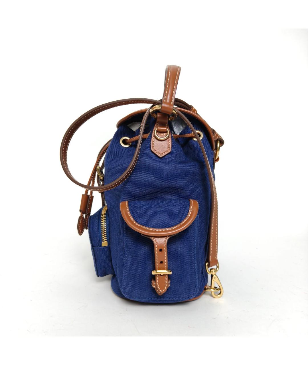 MIU MIU Синий рюкзак, фото 4