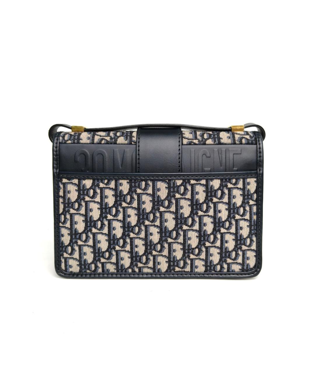 CHRISTIAN DIOR Синяя сумка через плечо, фото 4