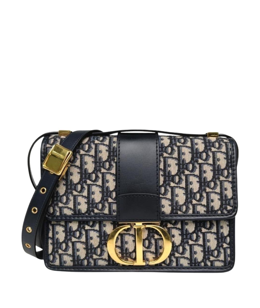 CHRISTIAN DIOR Синяя сумка через плечо, фото 1