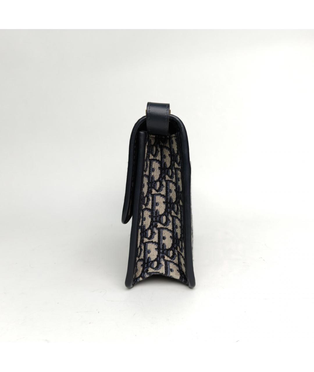 CHRISTIAN DIOR Синяя сумка через плечо, фото 3