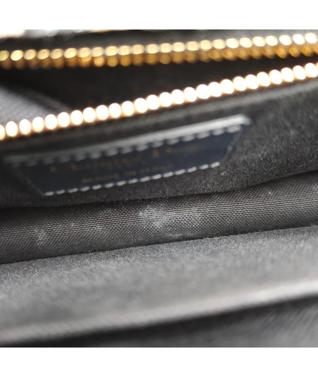 CHRISTIAN DIOR Синяя сумка через плечо, фото 8
