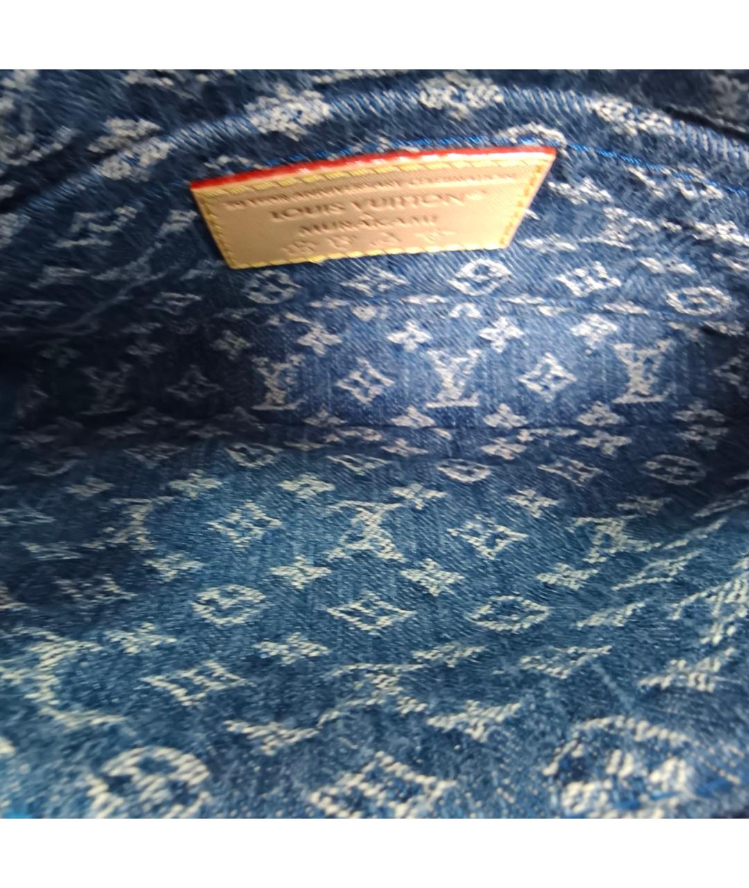 LOUIS VUITTON Синяя сумка через плечо, фото 7