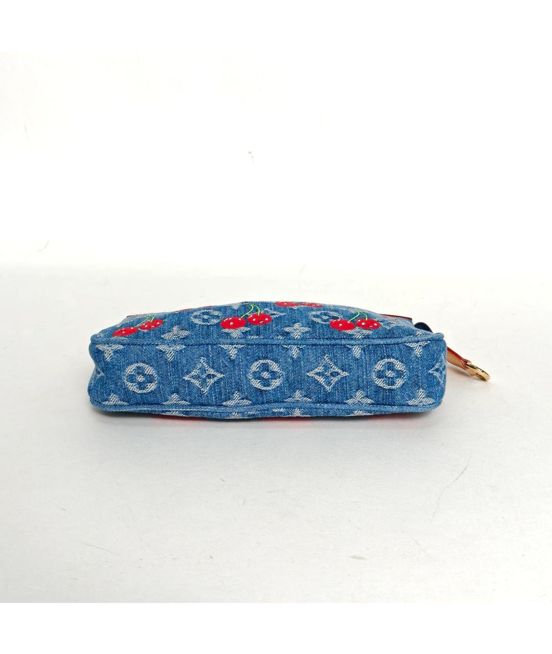 LOUIS VUITTON Синяя сумка через плечо, фото 6