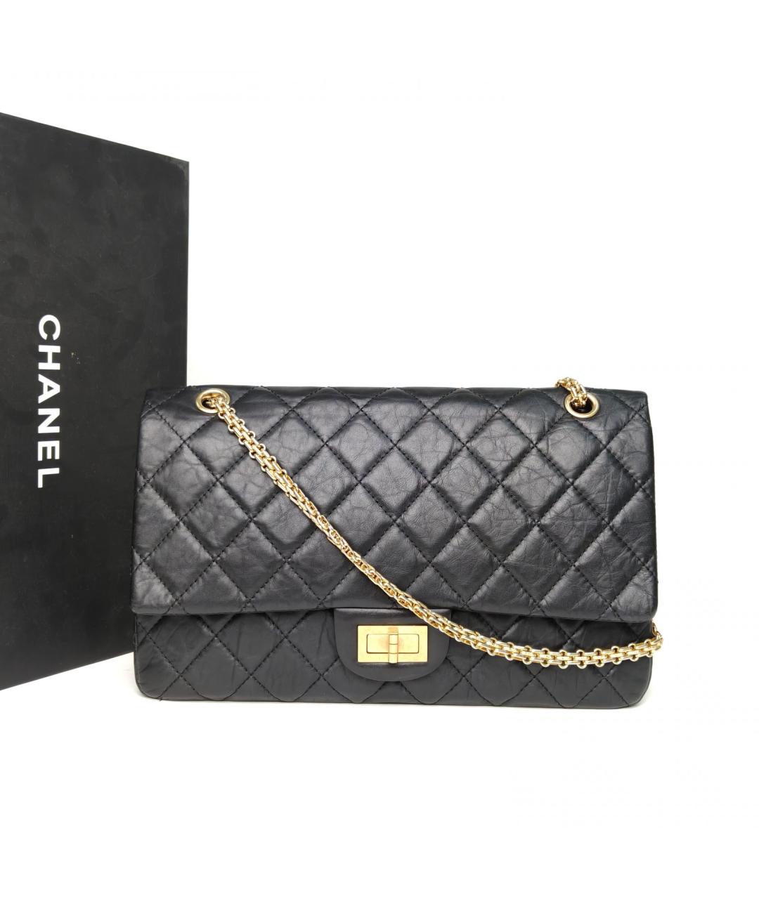 CHANEL Черная кожаная сумка через плечо, фото 9