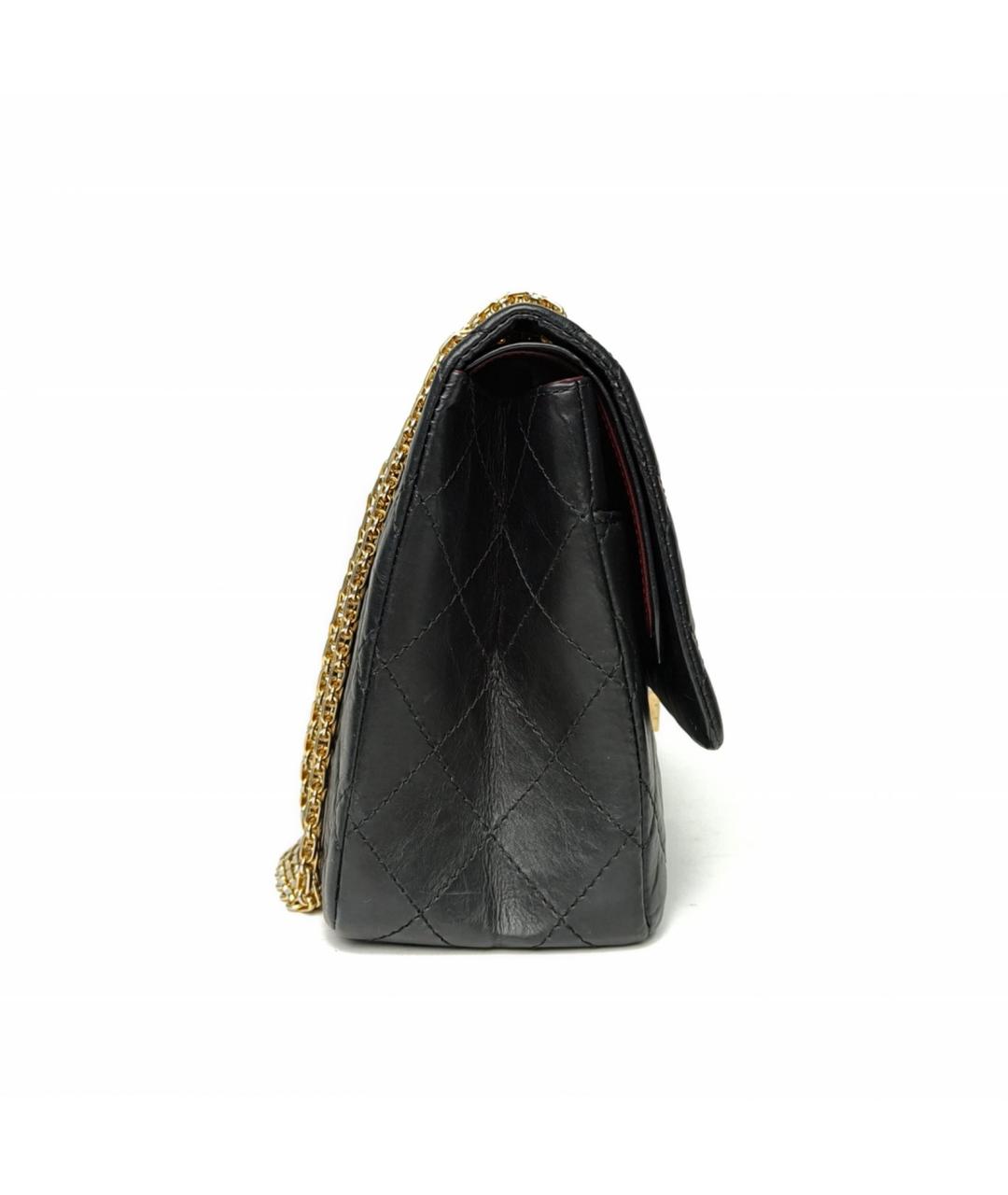 CHANEL Черная кожаная сумка через плечо, фото 5