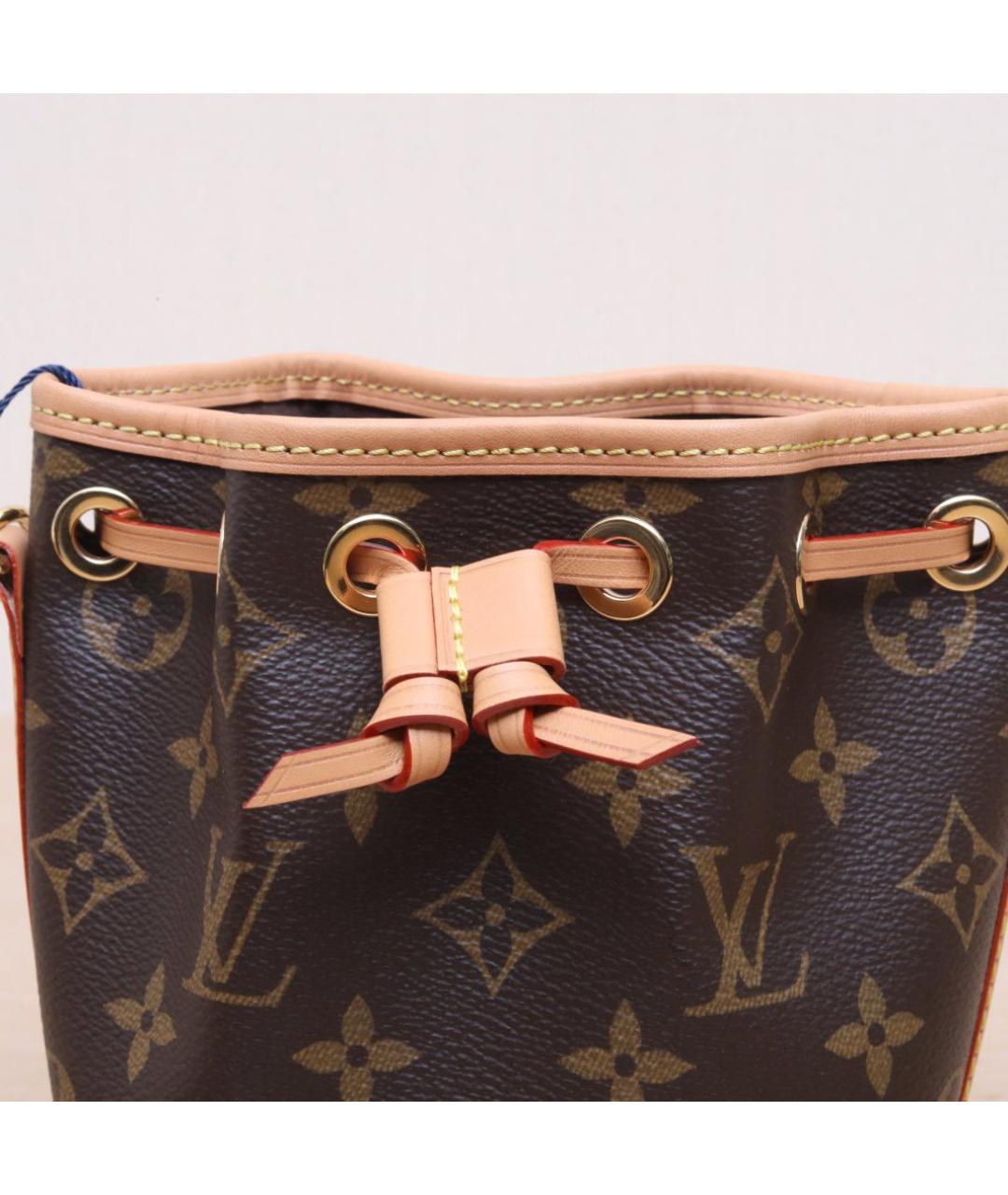 LOUIS VUITTON Коричневая сумка через плечо, фото 7