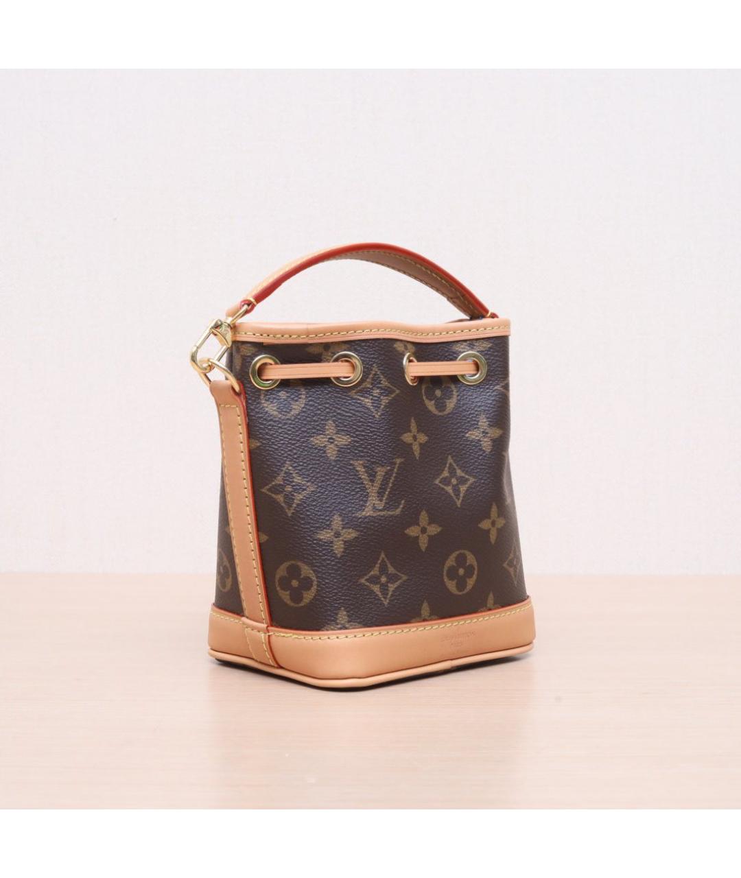 LOUIS VUITTON Коричневая сумка через плечо, фото 5