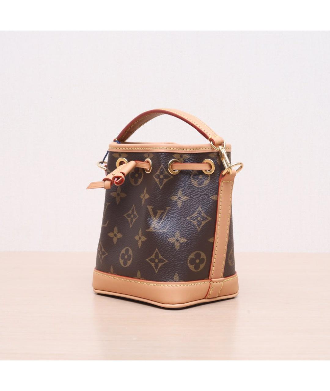 LOUIS VUITTON Коричневая сумка через плечо, фото 3