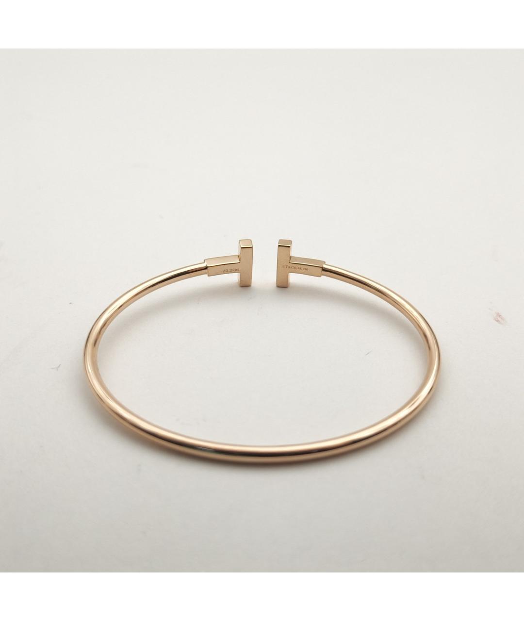 TIFFANY&CO Золотой браслет из розового золота, фото 2