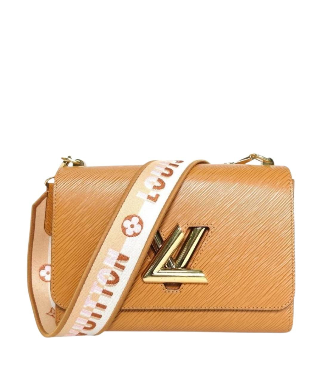 LOUIS VUITTON Оранжевая кожаная сумка через плечо, фото 1