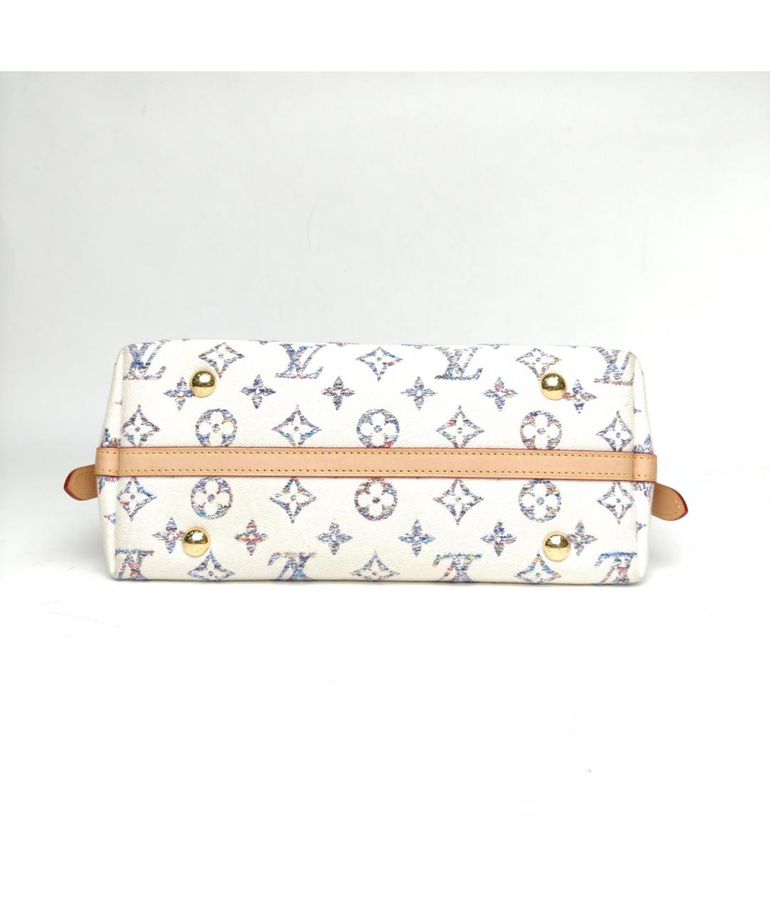 LOUIS VUITTON Белая сумка через плечо, фото 6