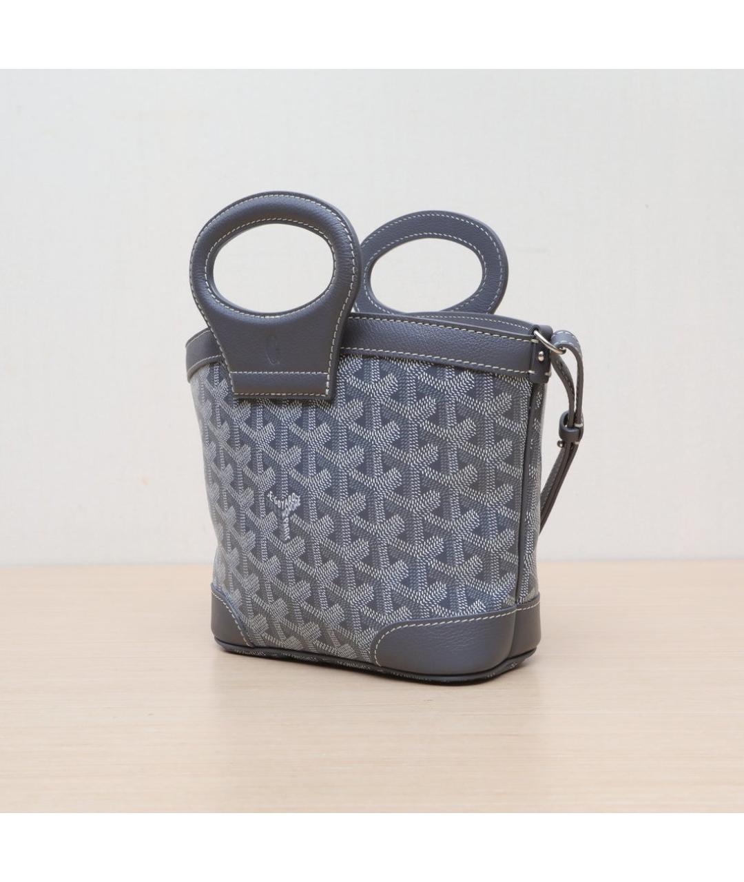 GOYARD Серая сумка через плечо, фото 4