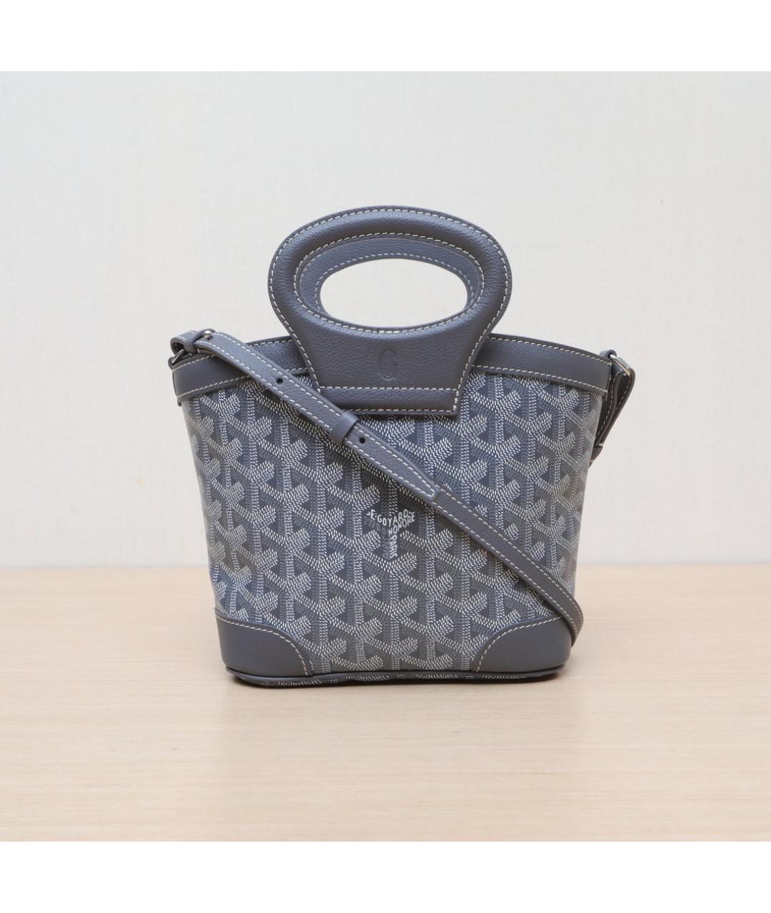 GOYARD Серая сумка через плечо, фото 3