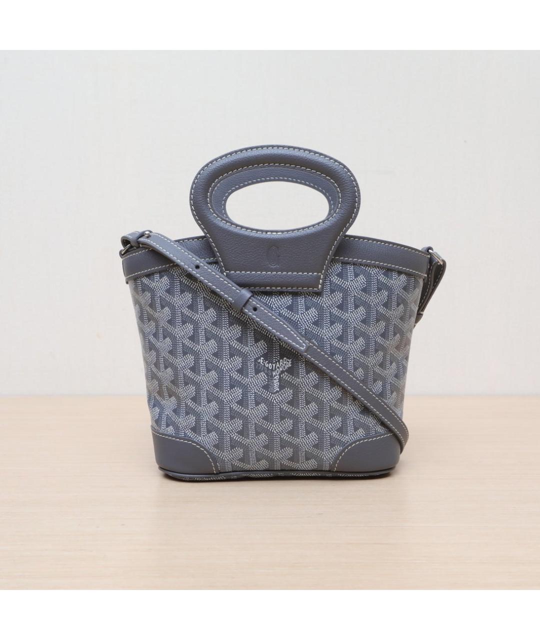 GOYARD Серая сумка через плечо, фото 2