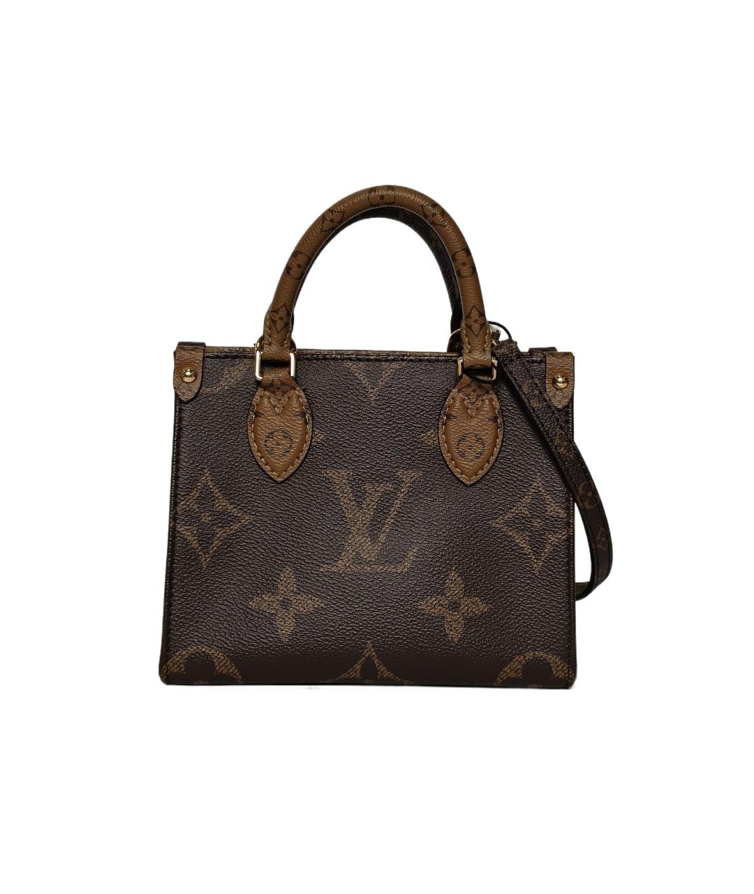LOUIS VUITTON Коричневая сумка через плечо, фото 9