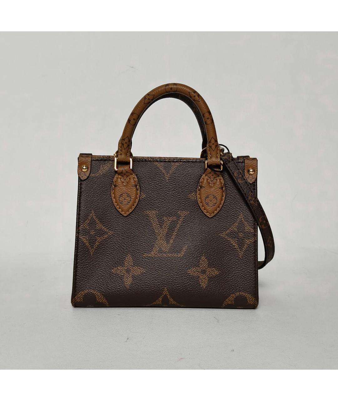 LOUIS VUITTON Коричневая сумка через плечо, фото 2