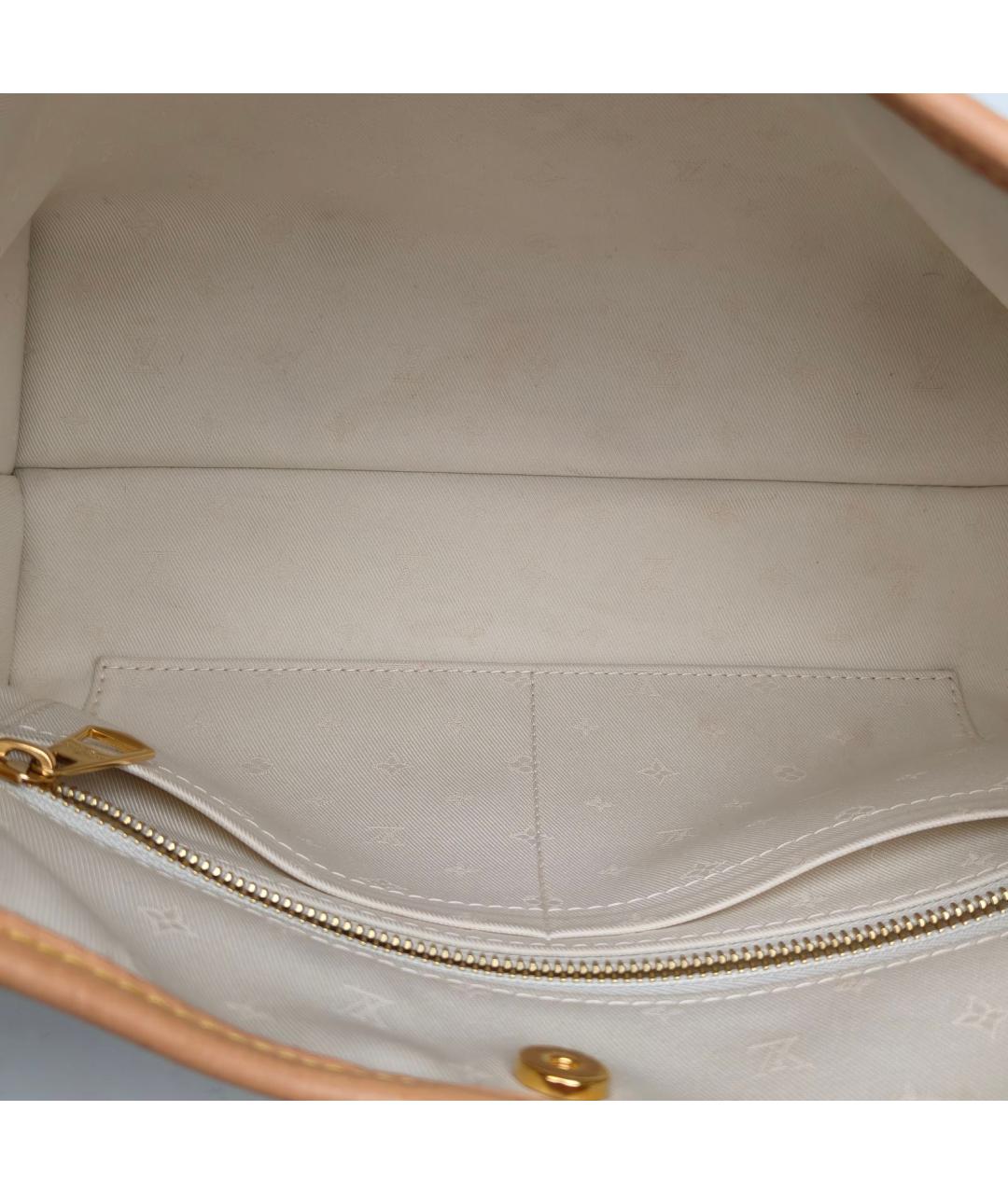 LOUIS VUITTON Белая сумка через плечо, фото 7
