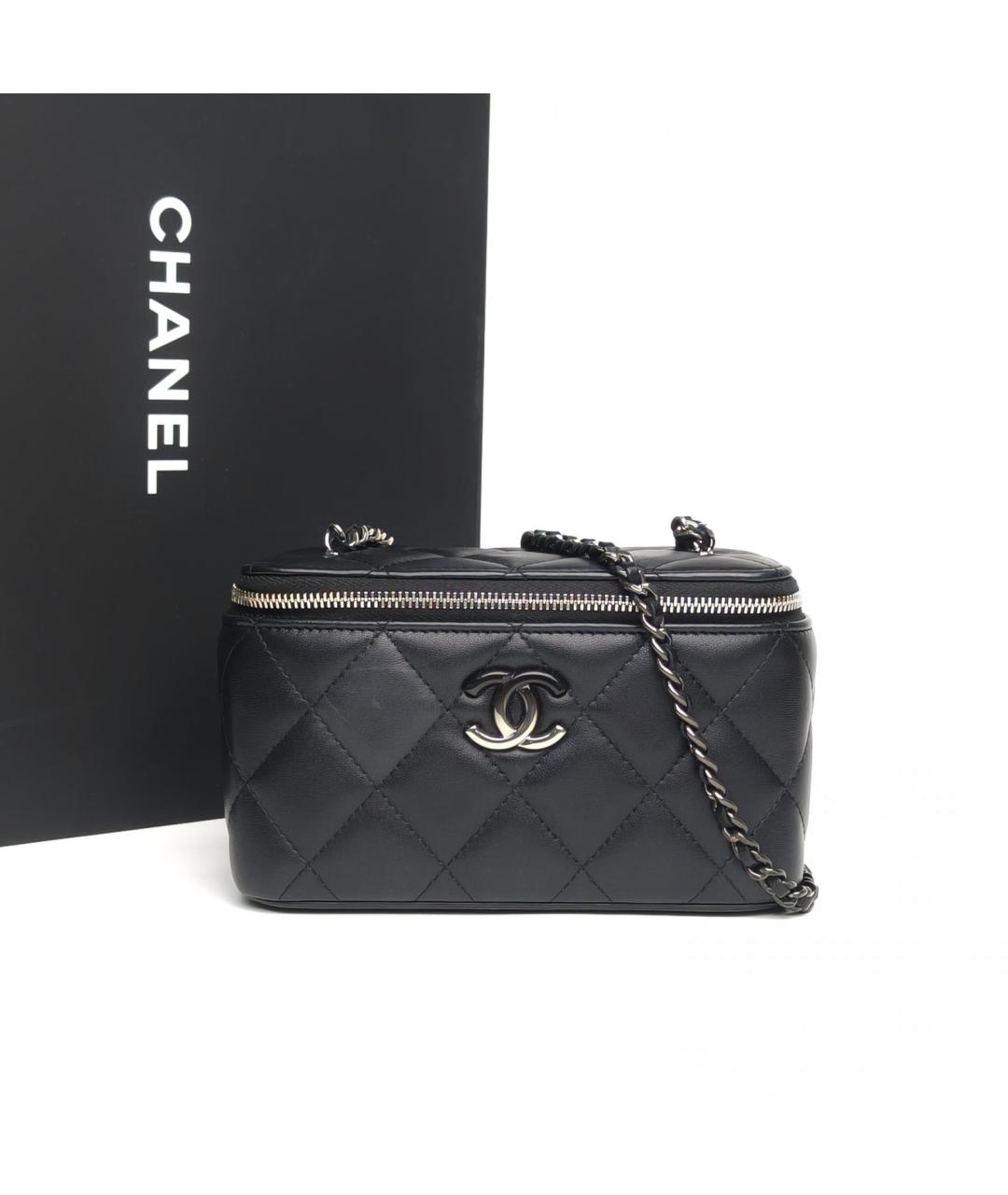 CHANEL Черная сумка через плечо, фото 9