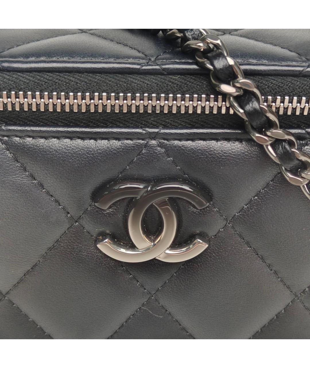 CHANEL Черная сумка через плечо, фото 7