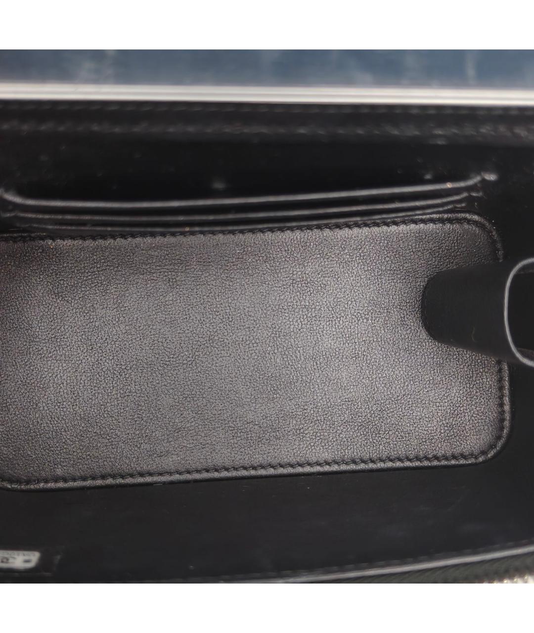 CHANEL Черная сумка через плечо, фото 8