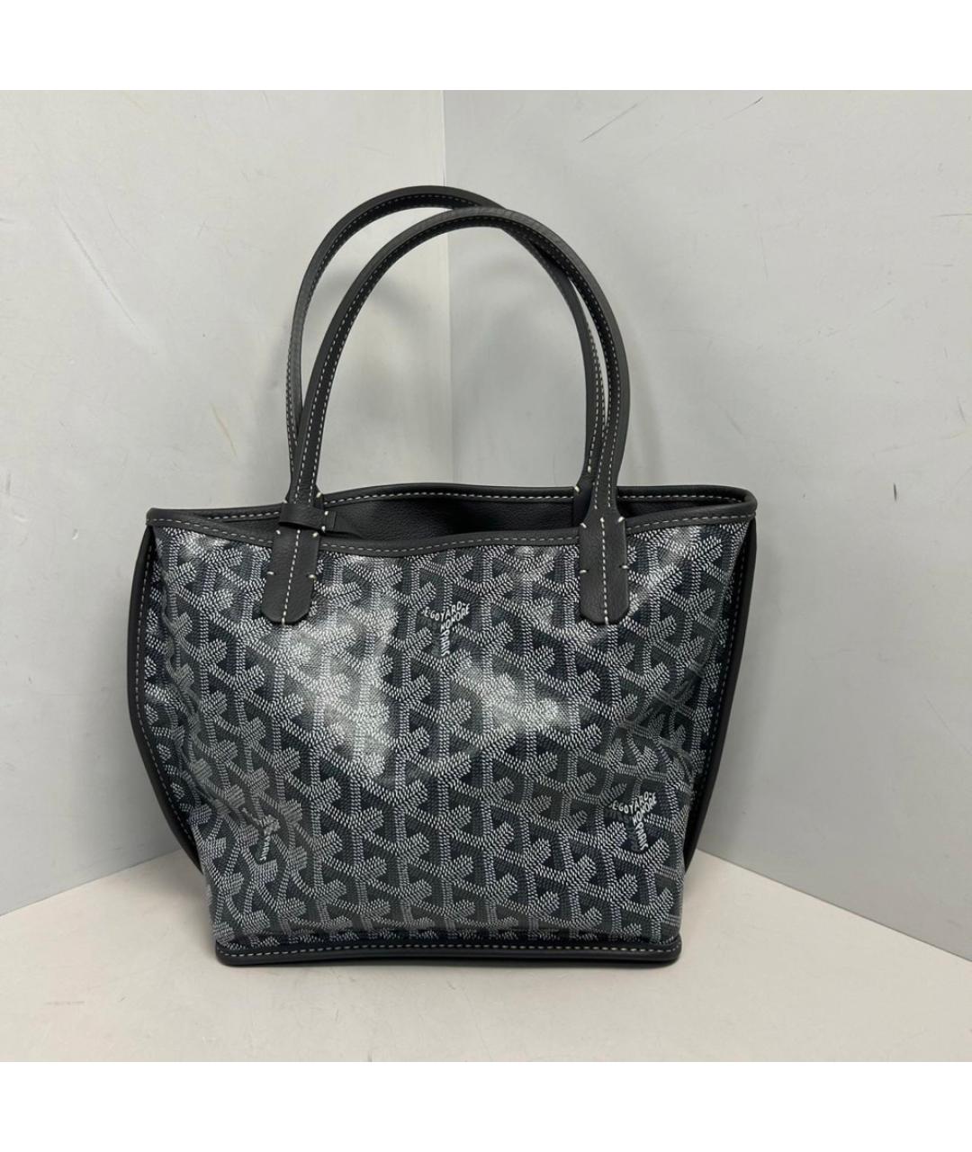 GOYARD Серебряная сумка через плечо, фото 8