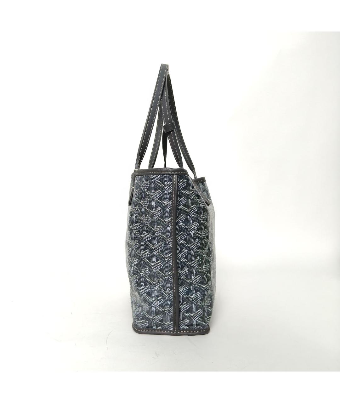 GOYARD Серебряная сумка через плечо, фото 3