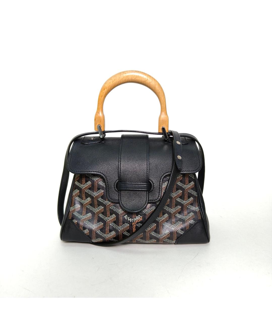 GOYARD Черная сумка через плечо, фото 2