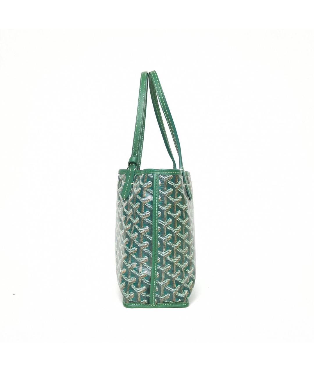 GOYARD Зеленая сумка через плечо, фото 5
