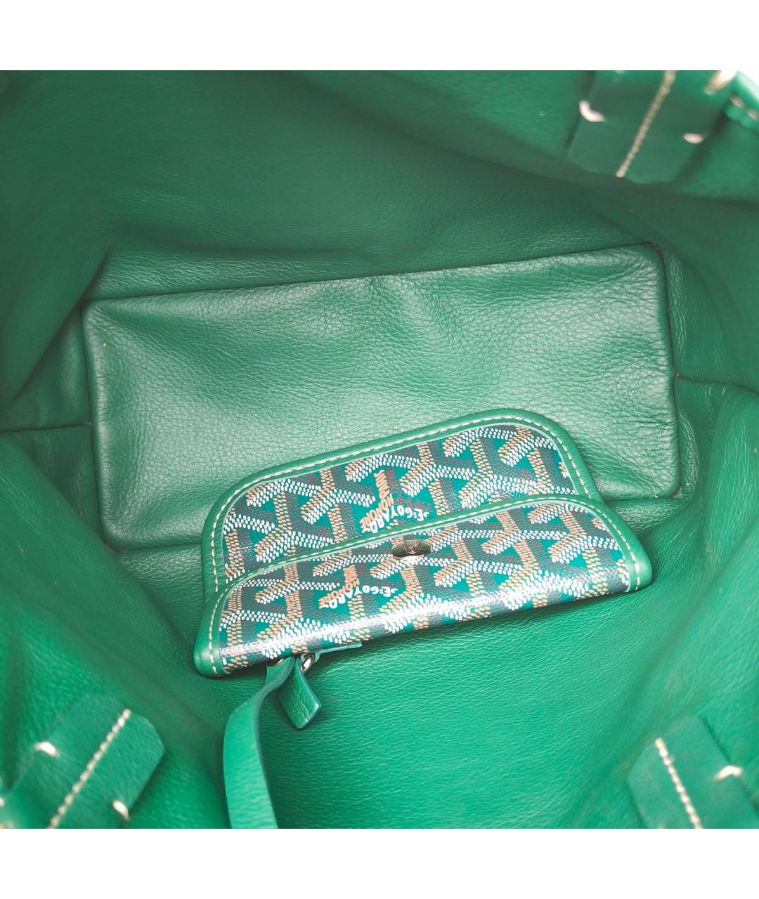 GOYARD Зеленая сумка через плечо, фото 7