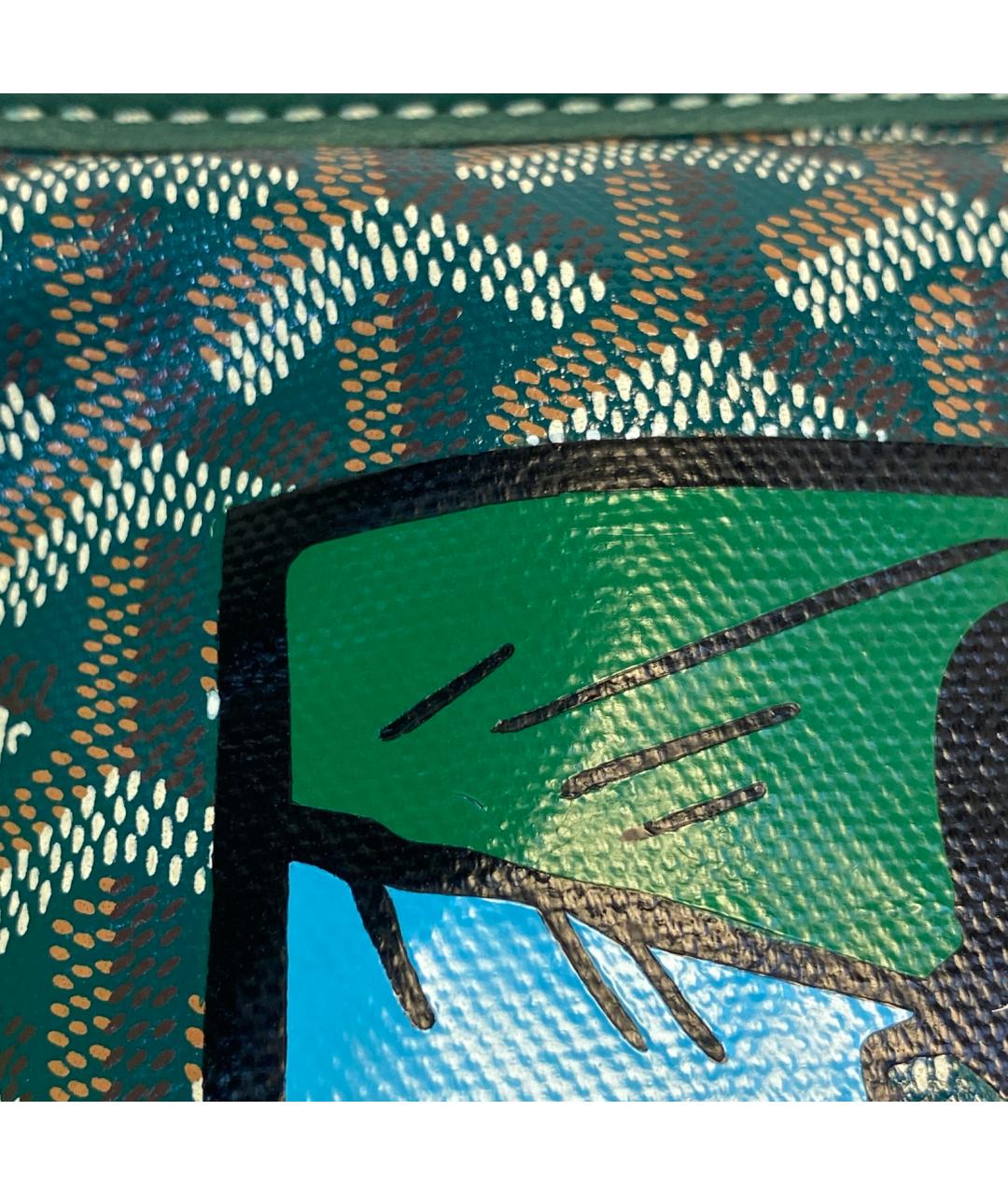 GOYARD Зеленая сумка через плечо, фото 9