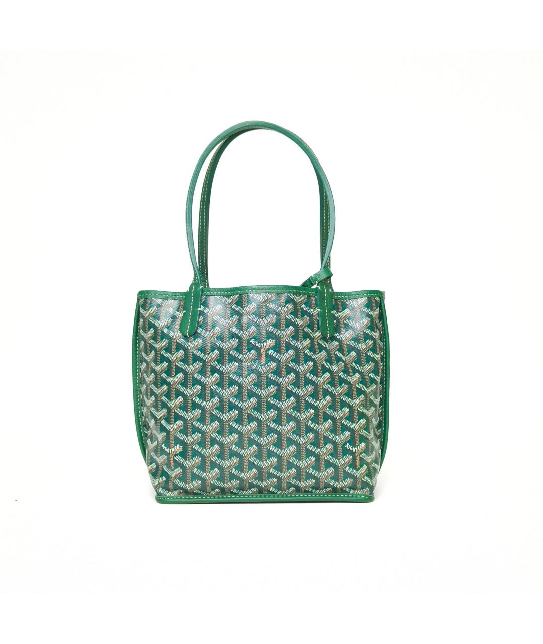 GOYARD Зеленая сумка через плечо, фото 4