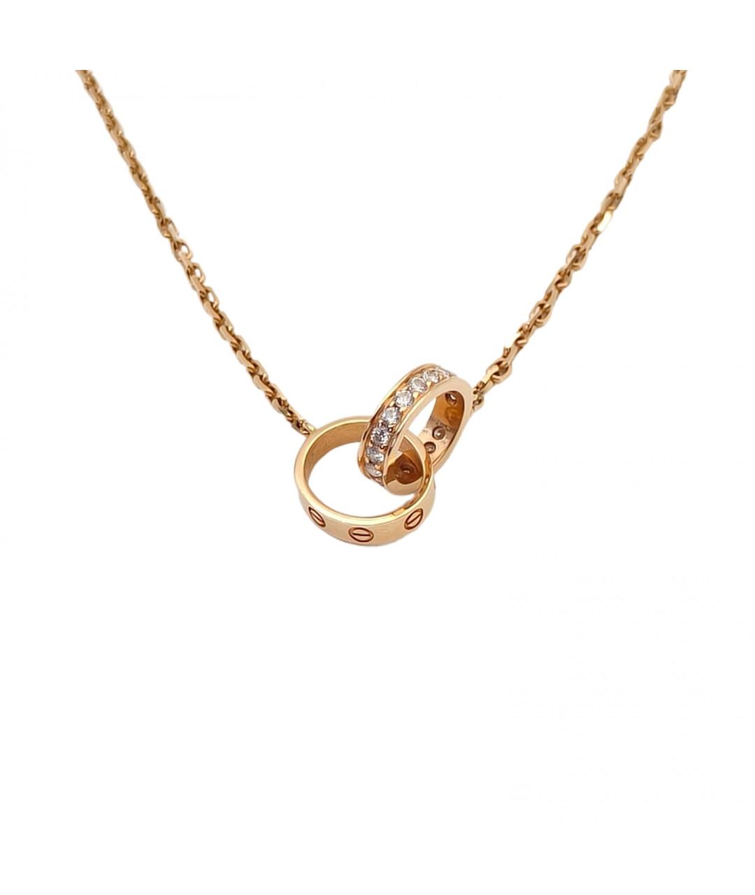 CARTIER Золотое колье из розового золота, фото 2