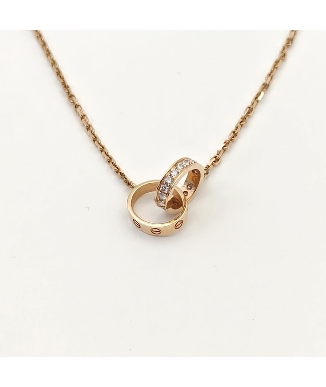 CARTIER Золотое колье из розового золота, фото 3