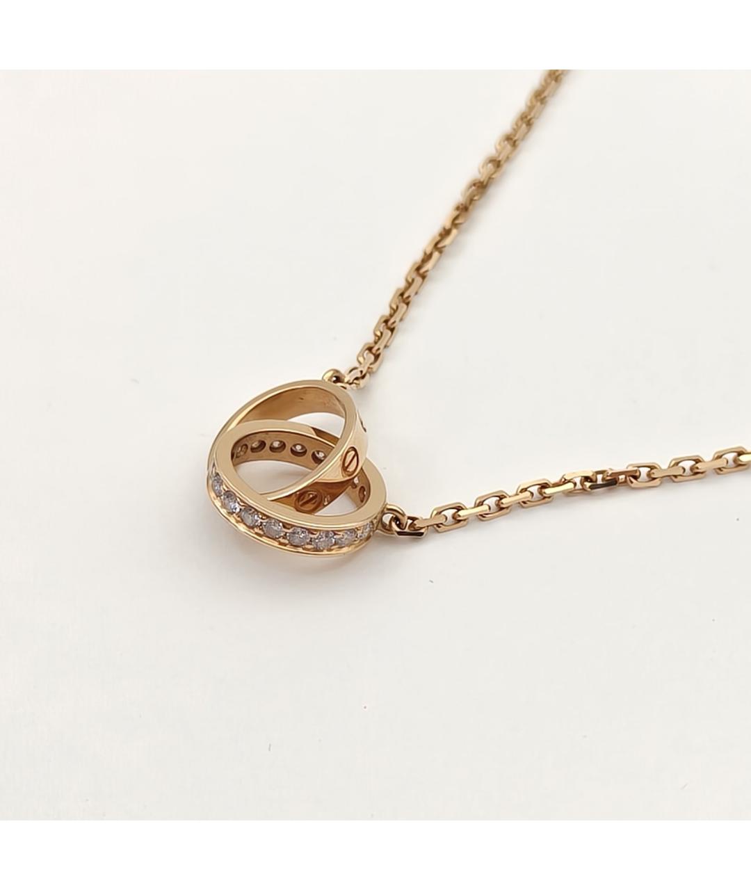 CARTIER Золотое колье из розового золота, фото 5