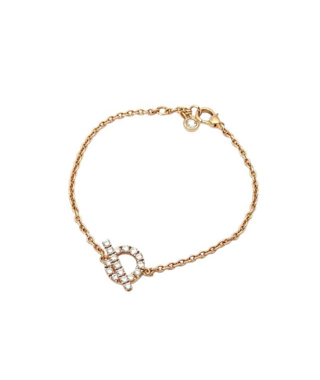 HERMES Золотой браслет из розового золота, фото 10