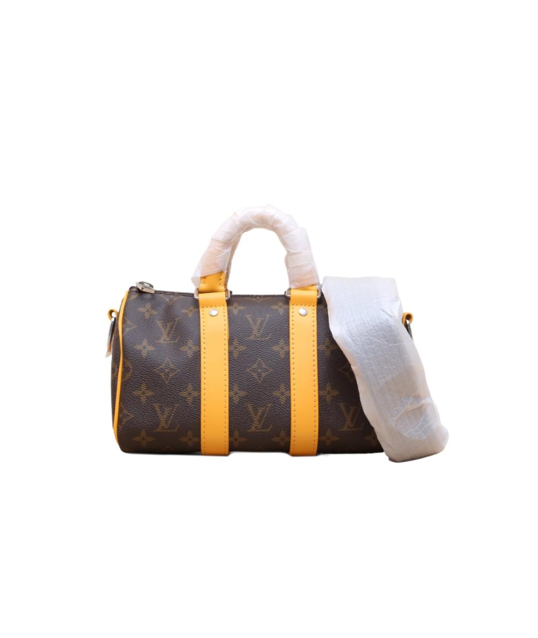 LOUIS VUITTON Коричневая дорожная/спортивная сумка, фото 10