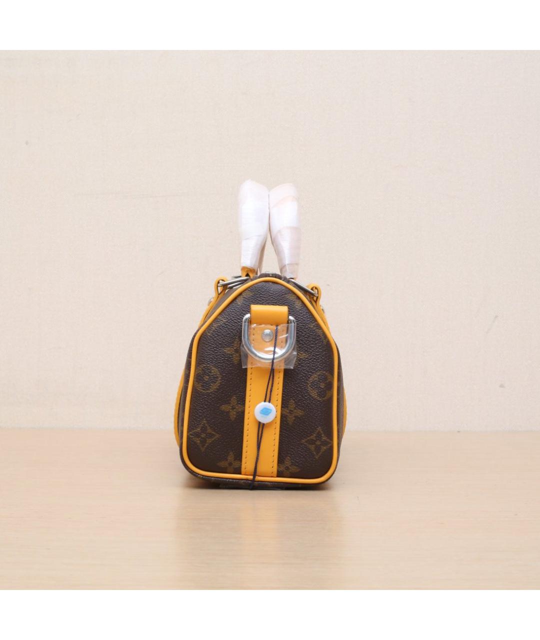 LOUIS VUITTON Коричневая дорожная/спортивная сумка, фото 5